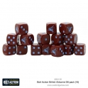 British Airborne D6 Dice (16)