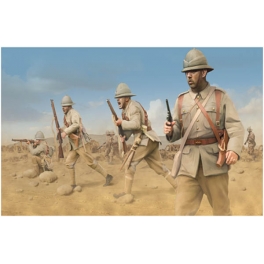 strelets M123 Corps impérial britannique de chameliers à pied
