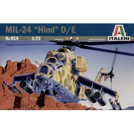 italeri 0014 Mil Mi-24 Hind D