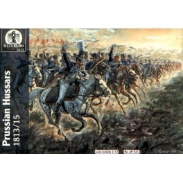 Waterloo 1815 AP021 hussards prussiens 1813/15