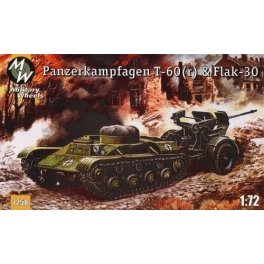 military wheels 7258 Pzkampfwagen T-60 & Flak-30