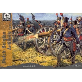 Waterloo 1815 AP009 artillerie hollando belge 1er empire