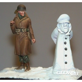 Soldat + bonhomme de neige