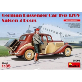 German Passenger Car Typ 170V.Saloon 4 4 Doors 
