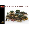 Beer Bottles & Wooden Crates 