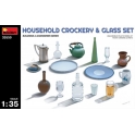 Household Crockery & Glass Set 