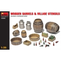 Wooden Barrels & Village Utensils 