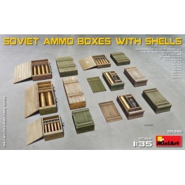 Soviet Ammo Boxes with Shells 