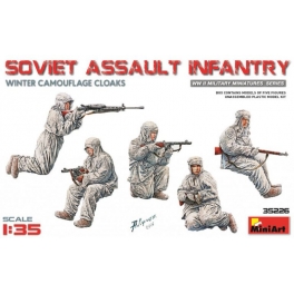 Soviet Assault Infantry (Winter Camouflag Cloaks) 