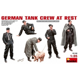 German Tank Crew at Rest 