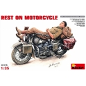 Rest on Motorcycle 