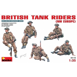 British Tank riders (NW Europe)