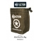 Bolt Action Allied Star Dice Bag & Order Dice (Green)