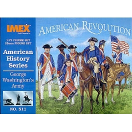 imex 511 infanterie américaine 1777