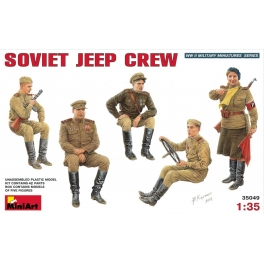 Soviet Jeep crew