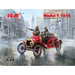 ICM: Model T 1914 Fire Truck with Crew ICM: Model T 1914 Fire Truck with Crew