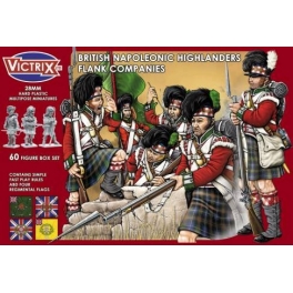 Victrix VX0007 Infanterie écossaise Compagnies de Flanc 1809-1815