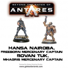 Hansa Nairoba & Bovan Tuk, Mercenary Captains