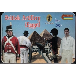 strelets 079 artillerie anglaise campagne d'Egypte