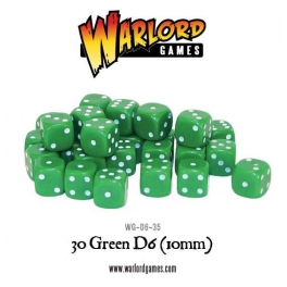 D6 Dice Pack - Green (30)