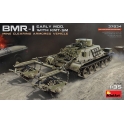 MiniArt 37034 Char démineur soviétique BMR-1 avec set KMT-5M