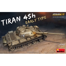 MiniArt 37021 Char Tiran 4 Sh version précoce avec intérieur détaillé 1/35ème