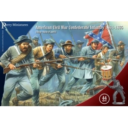 Perry Miniatures ACW80 Infanterie sudiste Guerre de Sécession 1861-65