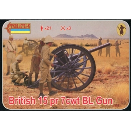 Strelets 177 Canon anglais 15pr 7cwt avec servants (Guerre des Boers)
