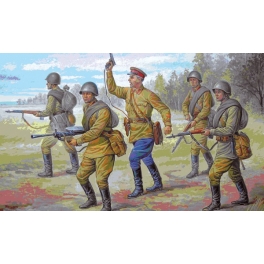 zvezda 6179  Infanterie russe 39/45