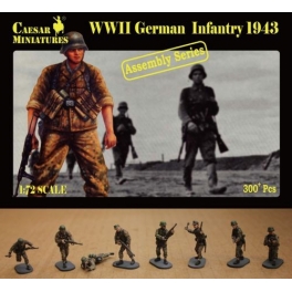 caesar 7711 Infanterie allemande 39/45