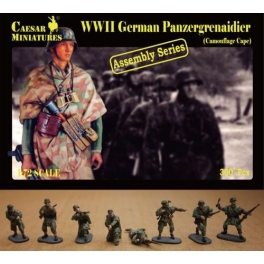 caesar H72017 Panzergrenadiers en poncho 39/45