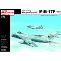 AZ Model 7552 Chasseur soviétique MiG-17F Pacte de Varsovie
