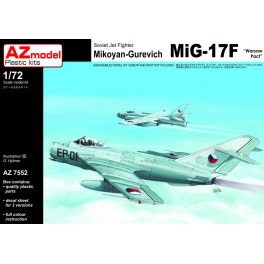 AZ Model 7552 Chasseur soviétique MiG-17F Pacte de Varsovie