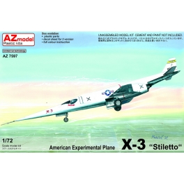 AZ Model 7597 Chasseur américain expérimental X-3 Stiletto