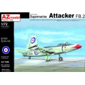 AZ Model 7599 Chasseur britannique Supermarine Attacker FB.2