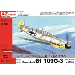 AZ Model 7607 Chasseur allemand Messerschmitt Bf-109G-3 Haute altitude