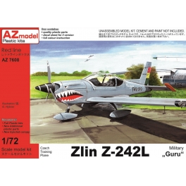 AZ 7608 Avion d'entraînement tchèque Zlin Z-242L 'Gourou militaire'