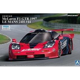 Aoshima 7464 McLaren F1 GTR 1997 Le Mans n°44