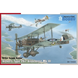 Special Hobby 72400 Vickers Vildebeest Mk.III RAF, RNZAF