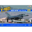 Kinetic 48005 F-16DG/DJ Block 40/50 USAF