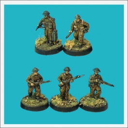 TQD-BR02 British infantry advancing with supplies TQD-BR02 British infantry advancing with supplies