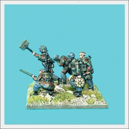 CP TQD FJ07 Fallschirmjager pioneers with flamethrower CP TQD FJ07 Fallschirmjager pioneers with flamethrower