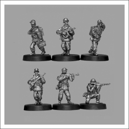 CP TQD GH04 Winter infantry inc radio & sniper CP TQD GH04 Winter infantry inc radio & sniper