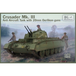 IBG 72070 Char anti-aérien britannique Crusader Mk.III avec canons Oerlikon 20mm