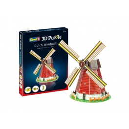 3 D PUZZLES- Moulin à vent hollandais