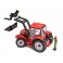 Revell junior - tracteur avec fourche élévatrice et figurine