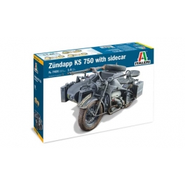 Italeri 7406 Sidecar allemand Zündapp KS 750