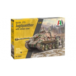 Italeri 6564 Jagdpanther + 5 figurines tankistes allemands