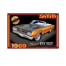 AMT 1137 - 1969 Plymouth GTX Convertible 1/25