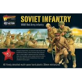 Warlord 402014003 Soviet Infantry plastic box set